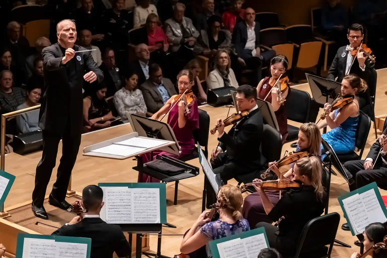 Trump displaced the NSO. On opening night, it offered a stirring response.