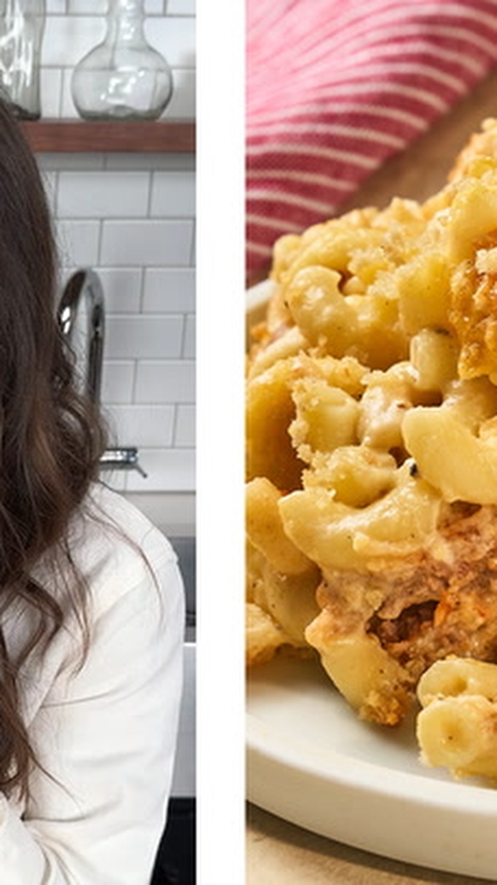 Ultimate mac & cheese meatloaf