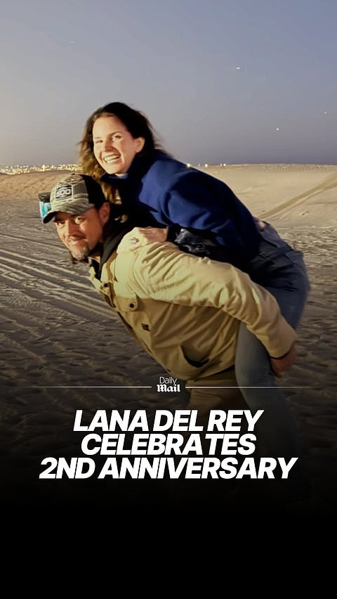 Lana Del Rey celebrates two years of marriage with Jeremy