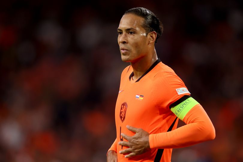 Virgil van Dijk of Netherlands is seen during a UEFA Nations League match