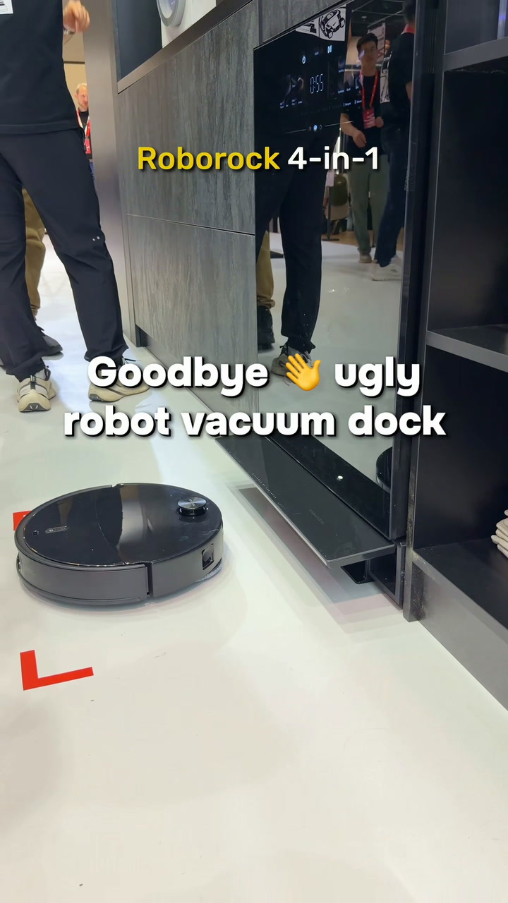 For people who hate robot vacuum maintenance (and those eyesore docks!)