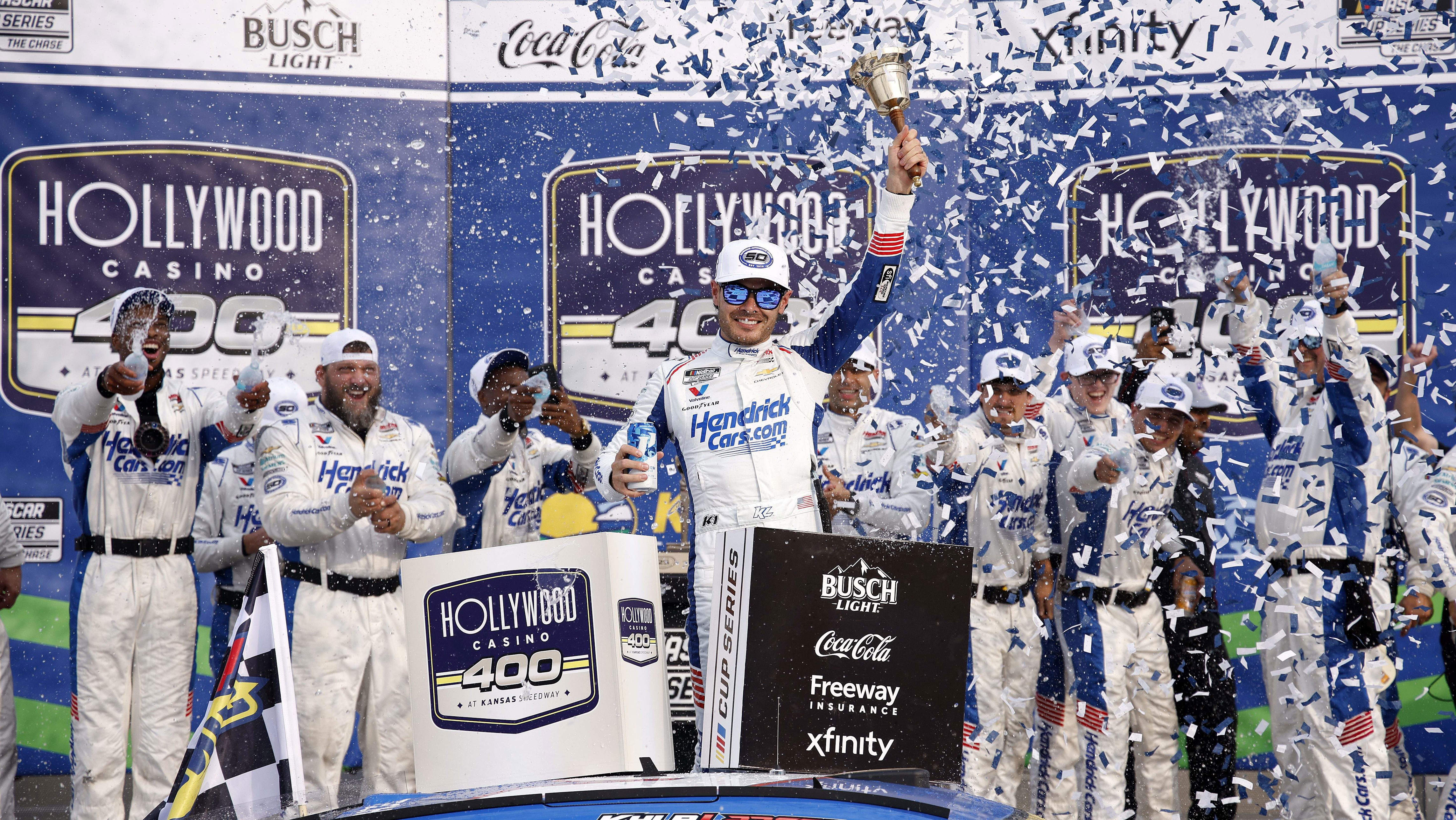 Who won the NASCAR race at Kansas? Full results from Sunday’s Cup race