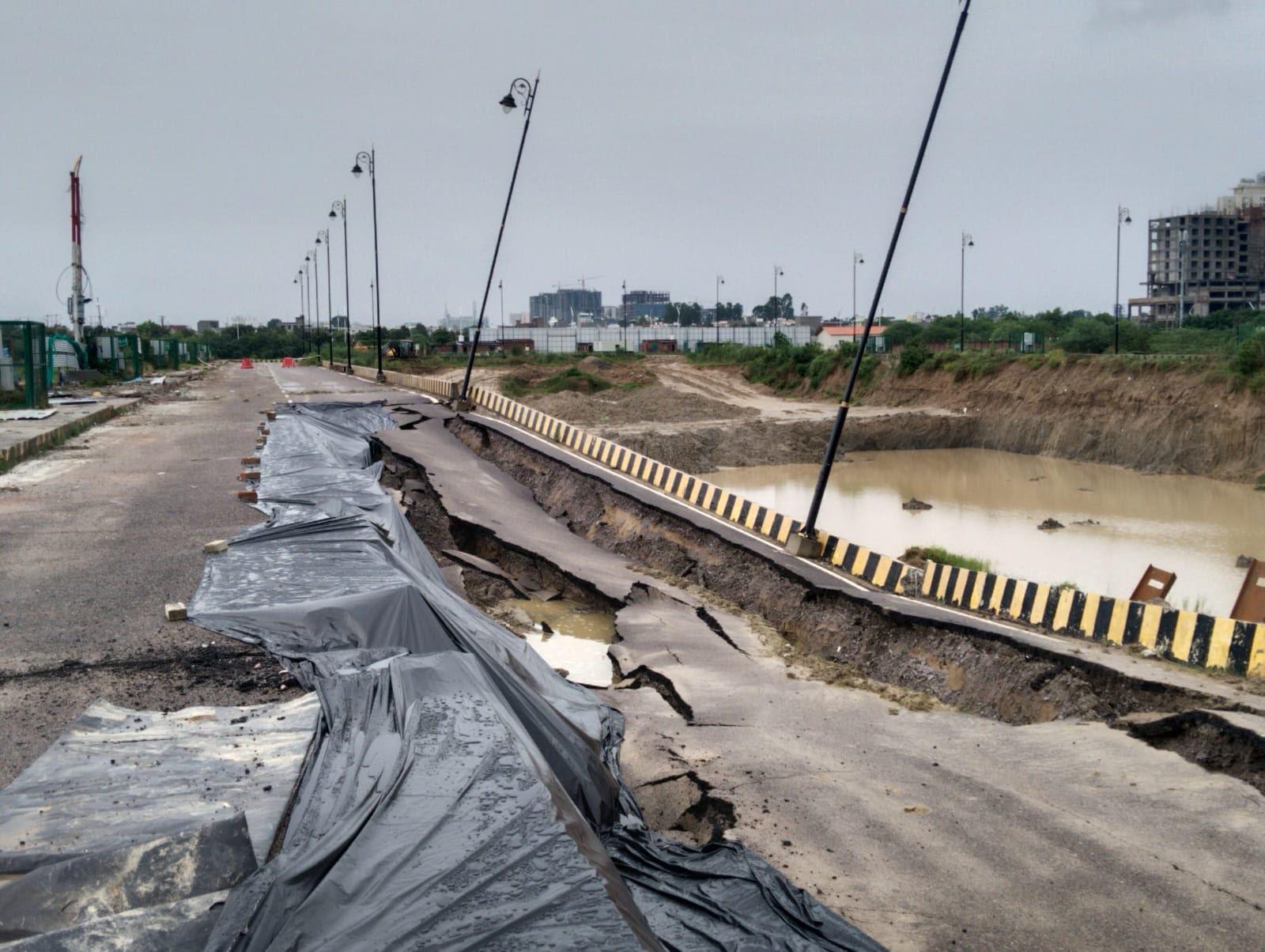 Rain wreck: Road damage, severe waterlogging, market closures