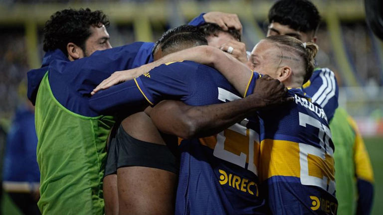 Boca festejó la clasificación ante Racing: las mejores fotos de la ...