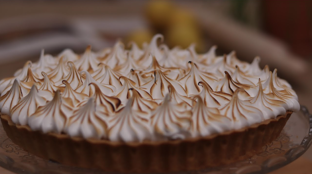 This lemon meringue pie has the perfect sweet tangy balance