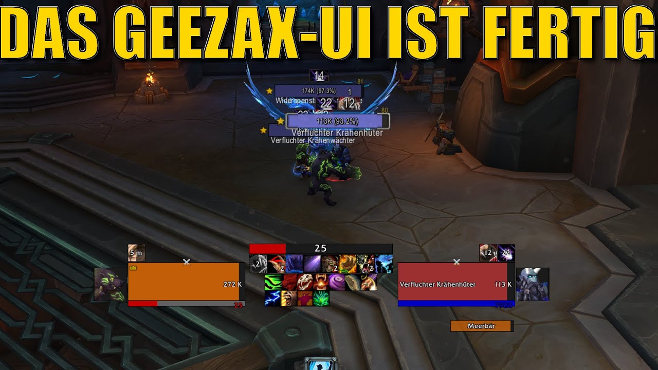 Das neue GEEZAX-UI ist fertig! Alle ADDONS, die ich mit Midnight benutze.