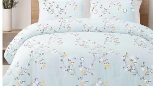 Walmart's under-$30 floral comforter set gives your bedroom instant ...