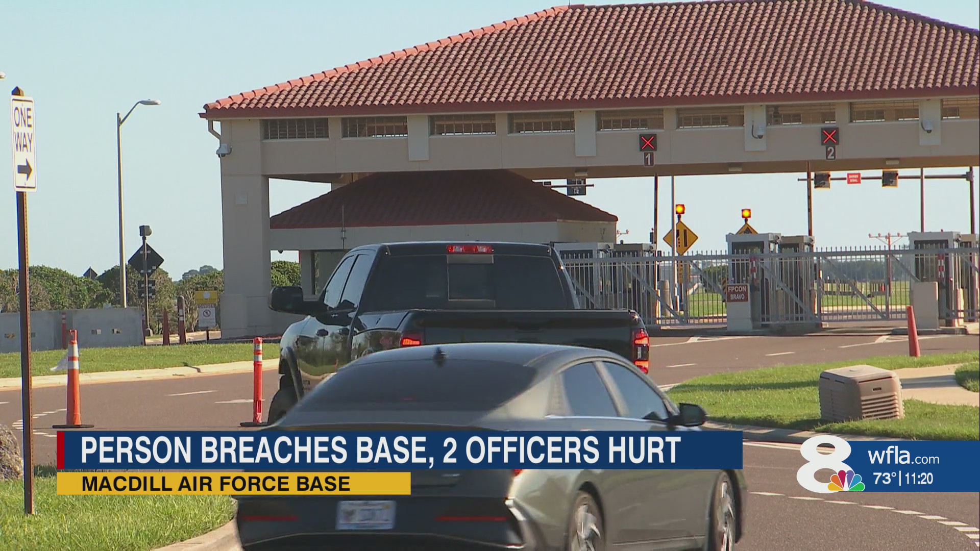 Civilian assailant detained after breaching MacDill perimeter