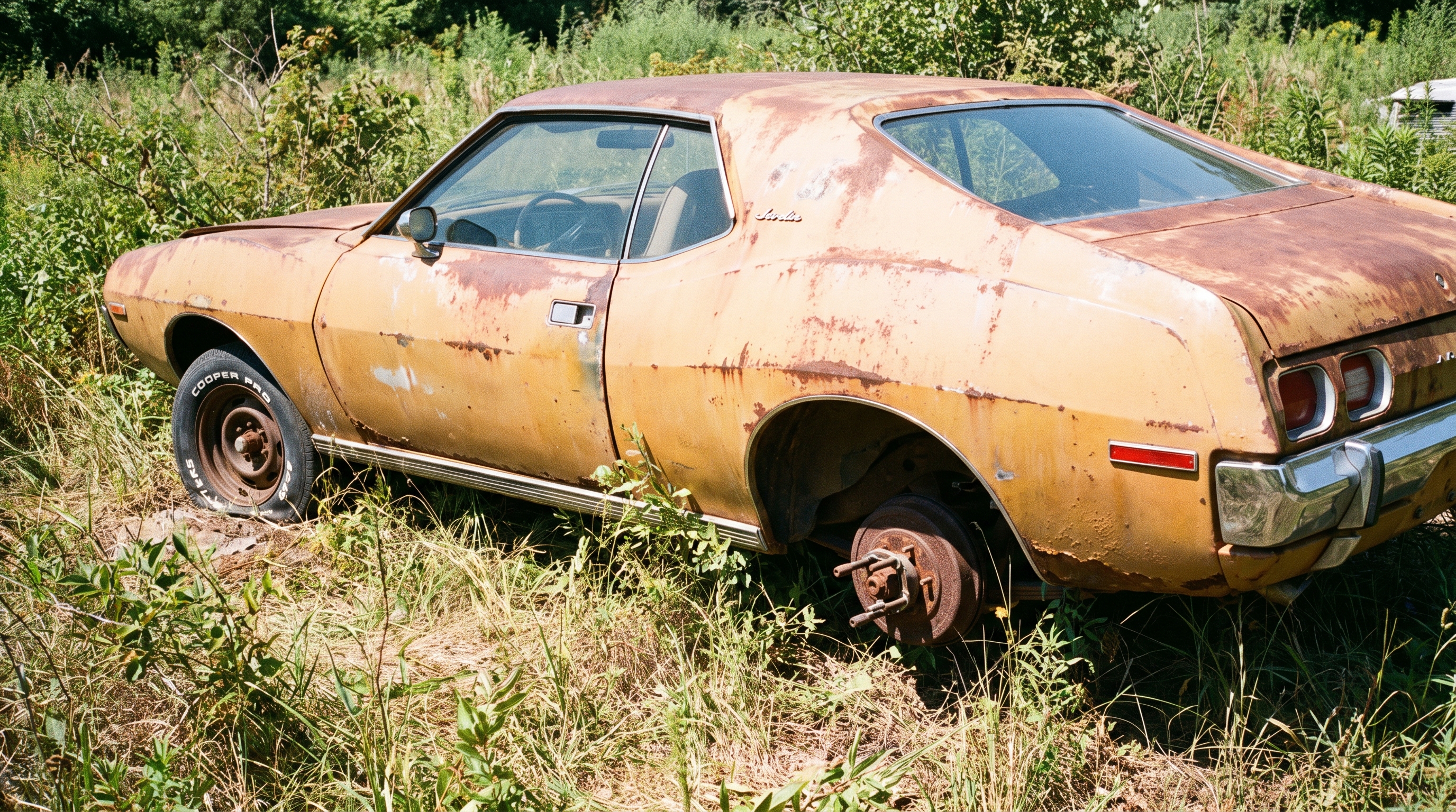 Freeing seized drum brakes on an AMC Javelin that has not rolled in years