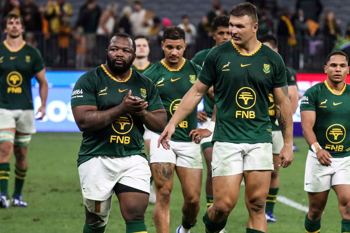 Updated rankings after Springboks lose to Wallabies