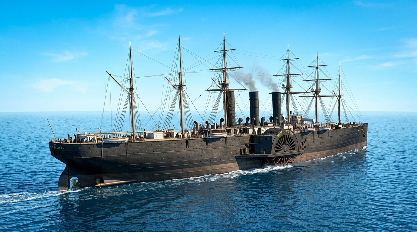 4,000 passengers to Sydney - Brunel's SS Great Eastern