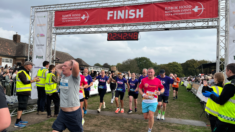 Record year for Robin Hood half marathon