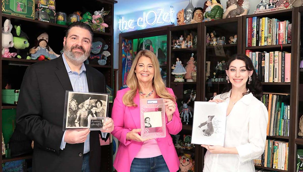 'The Wizard of Oz' returns to TV and one fan has a century of treasures