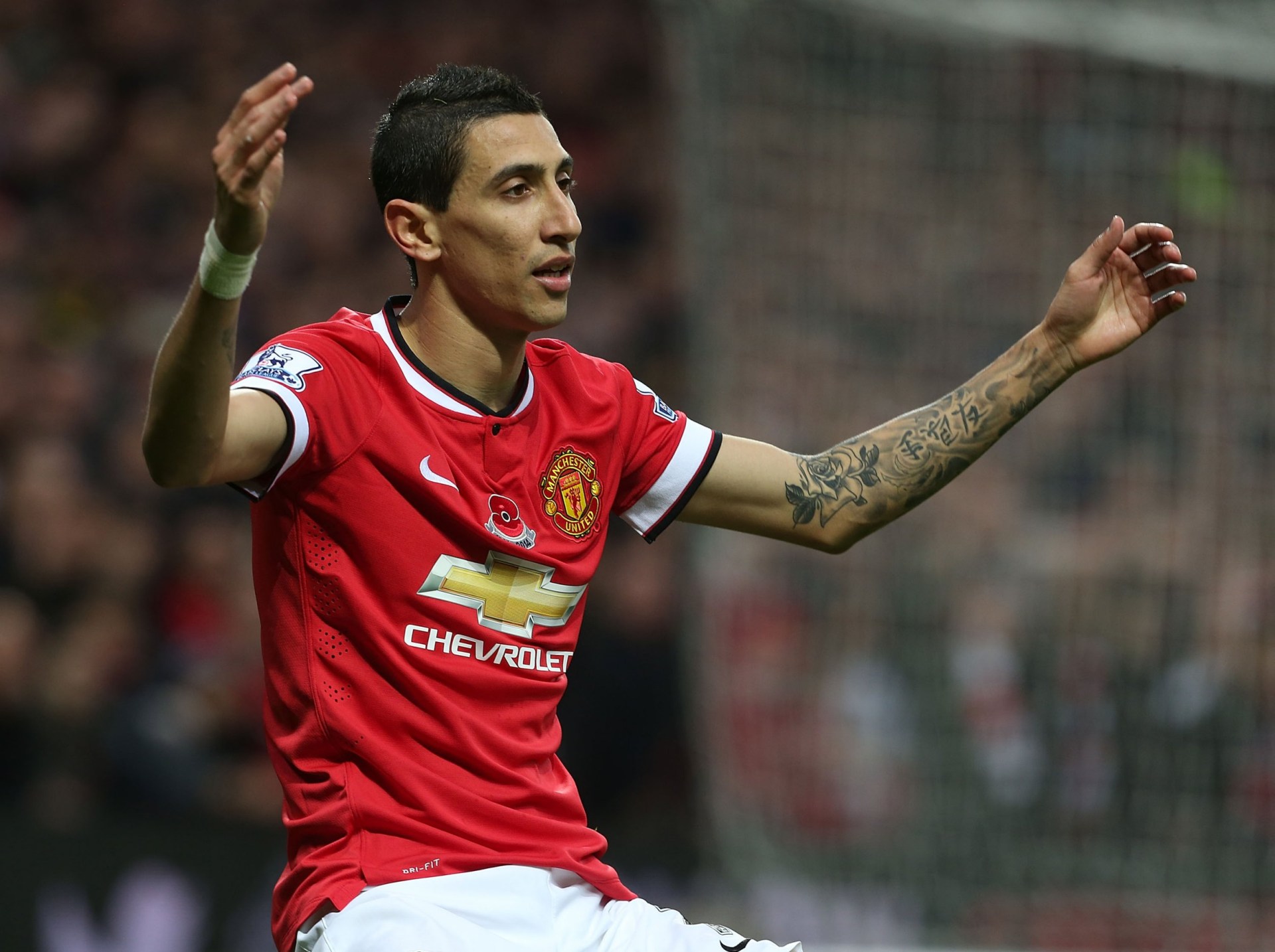 Angel Di Maria did not live up to his great expectations (Picture: Getty Images)
