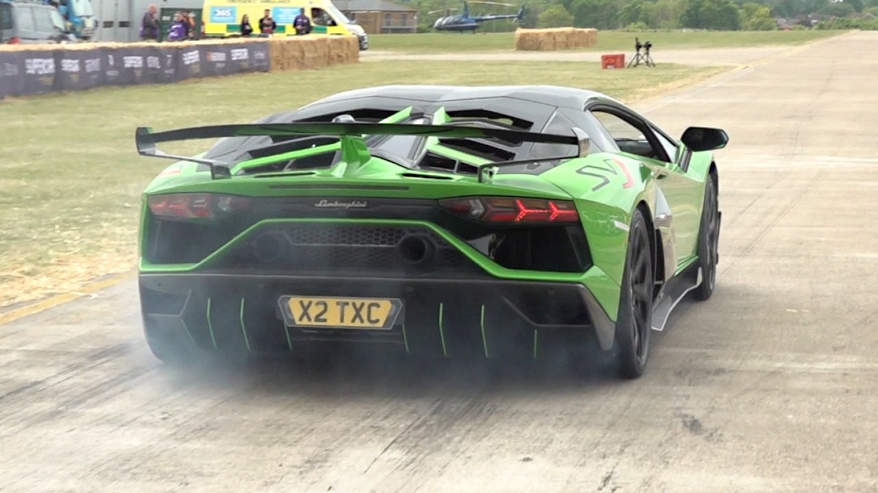 The Aventador SVJ makes this hypercar lineup even wilder