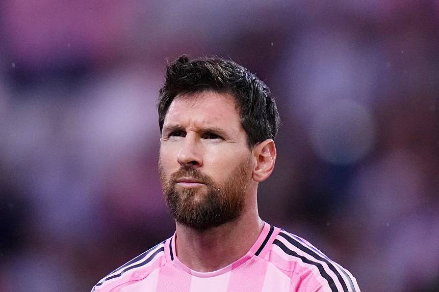 Lionel Messi is trying to drag Inter Miami back up the standings. | Rich Storry/Getty Images