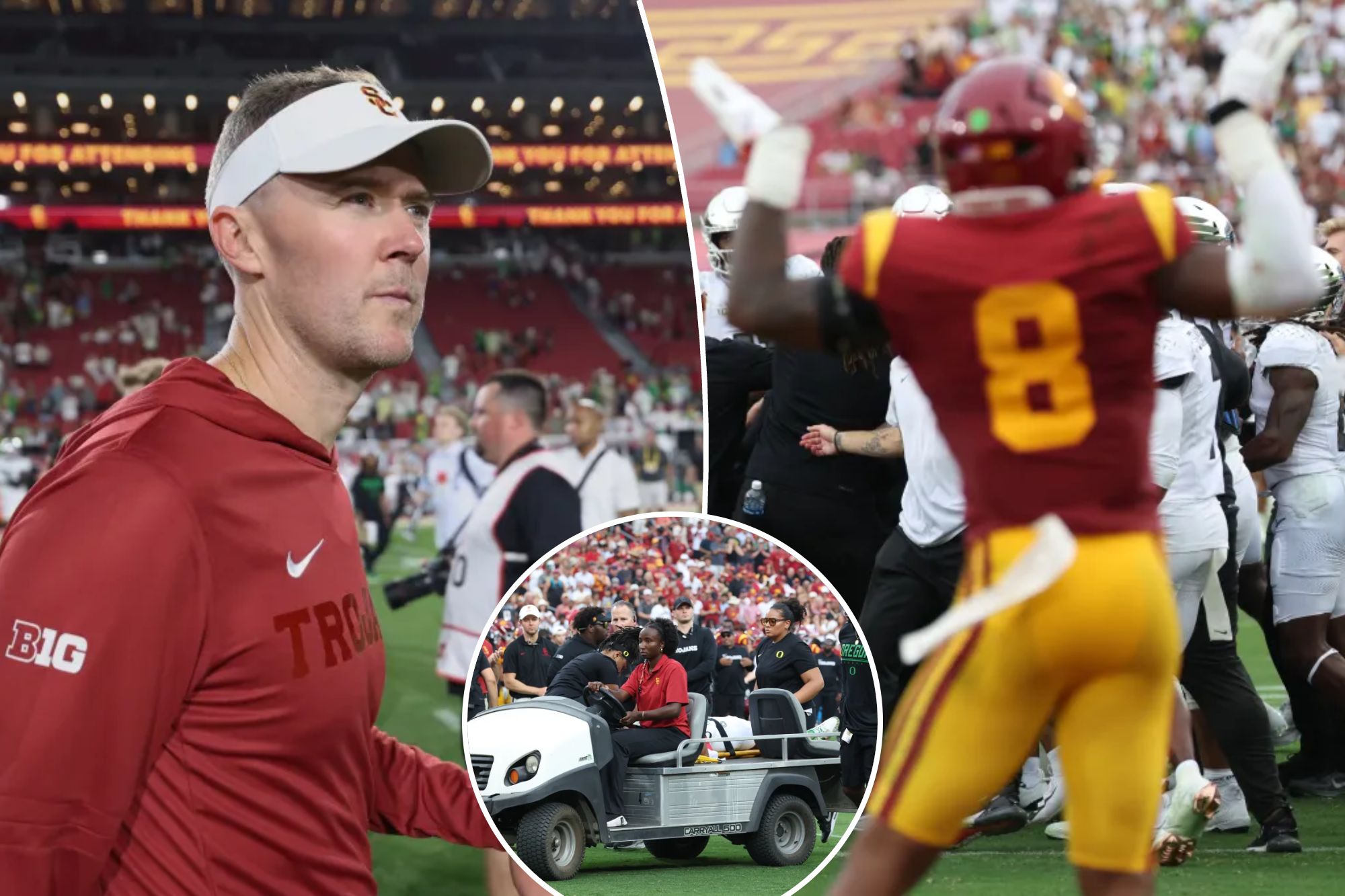 USC’s Lincoln Riley preserves integrity by suspending Desman Stephens II