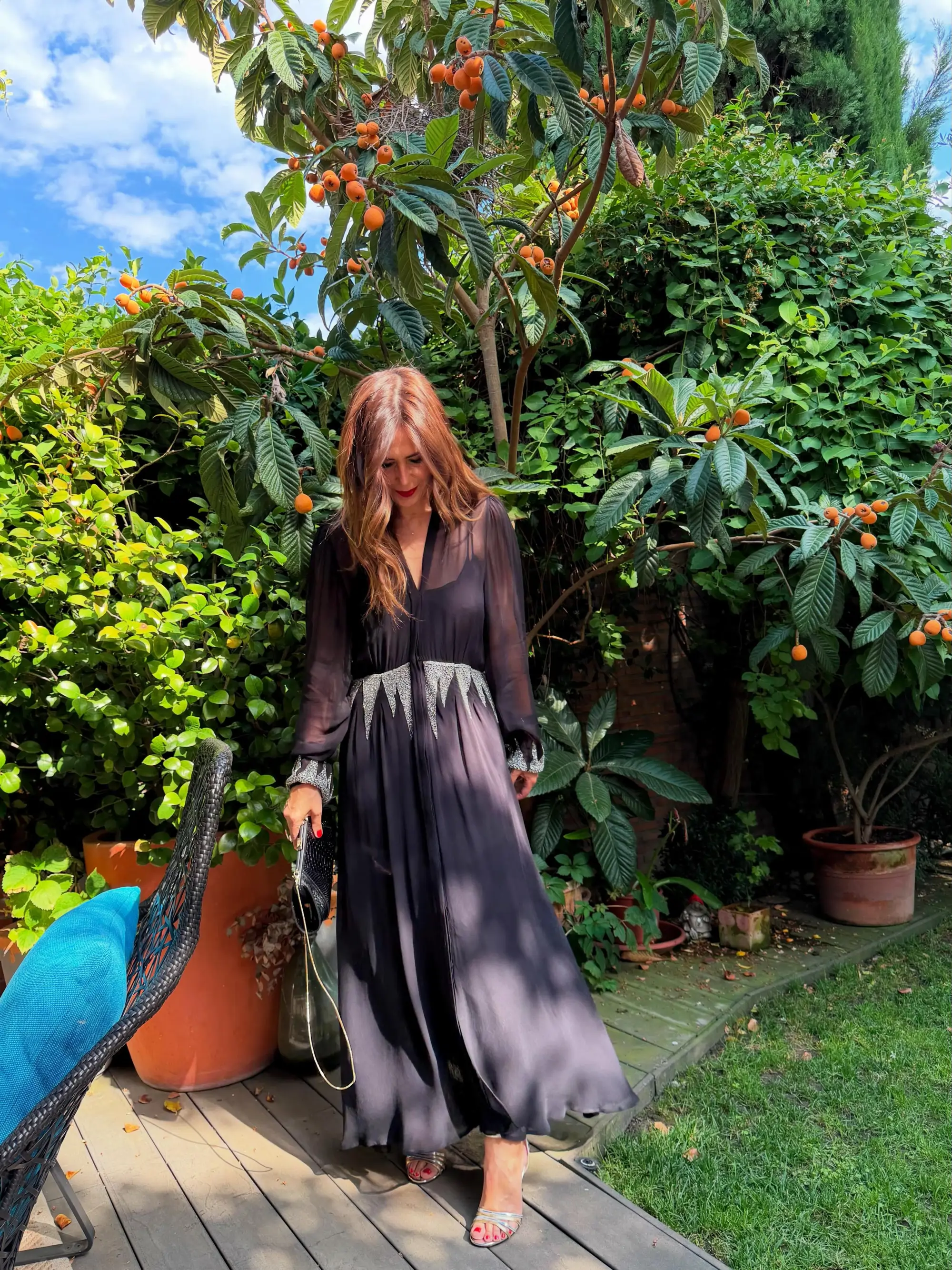 Entramos en el jardín boho de Nuria Roca y Juan del Val
