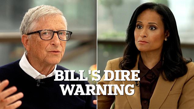 Bill Gates issues warning for what future of AI could hold