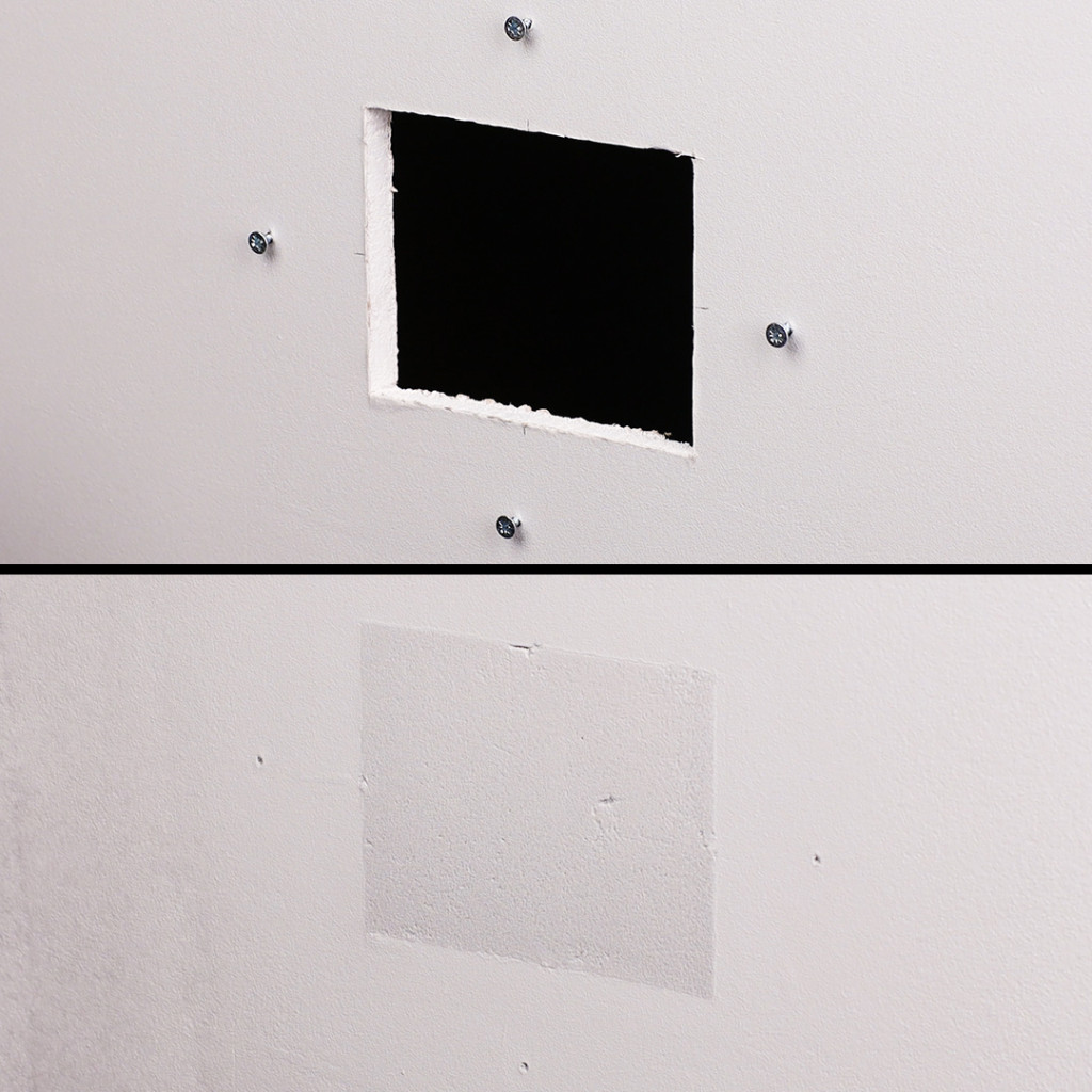 Easy and fast drywall repair🔨
