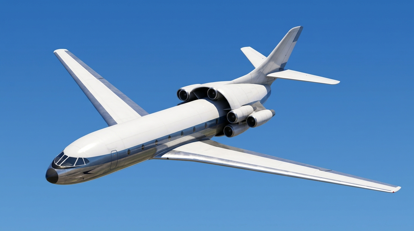 Argentina's jetliner put passengers inside a ring of five engines