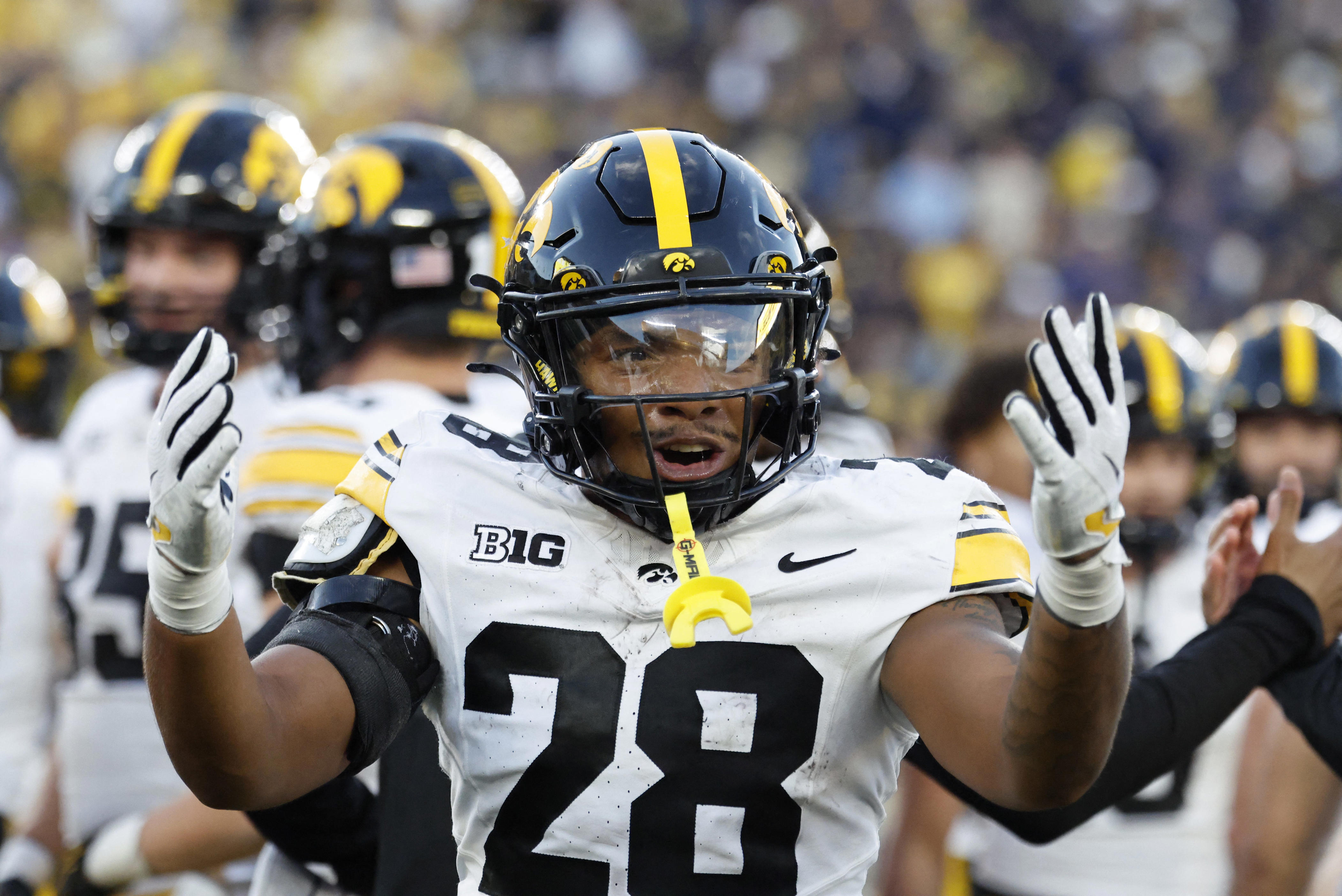 Iowa football climbs in latest AP Top 25 poll rankings