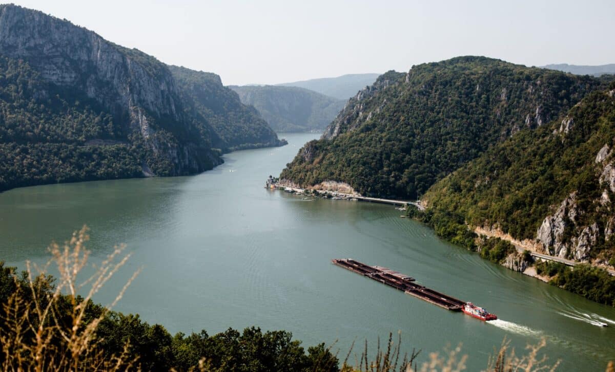 Workers digging in the Danube unearth a 2,200-year-old lost iron cargo ...