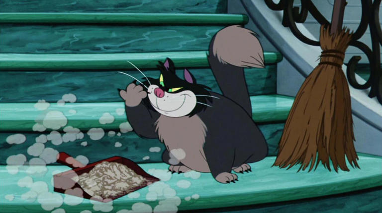Cinderella's Lucifer was based on animator Ward Kimball's six-toed cat