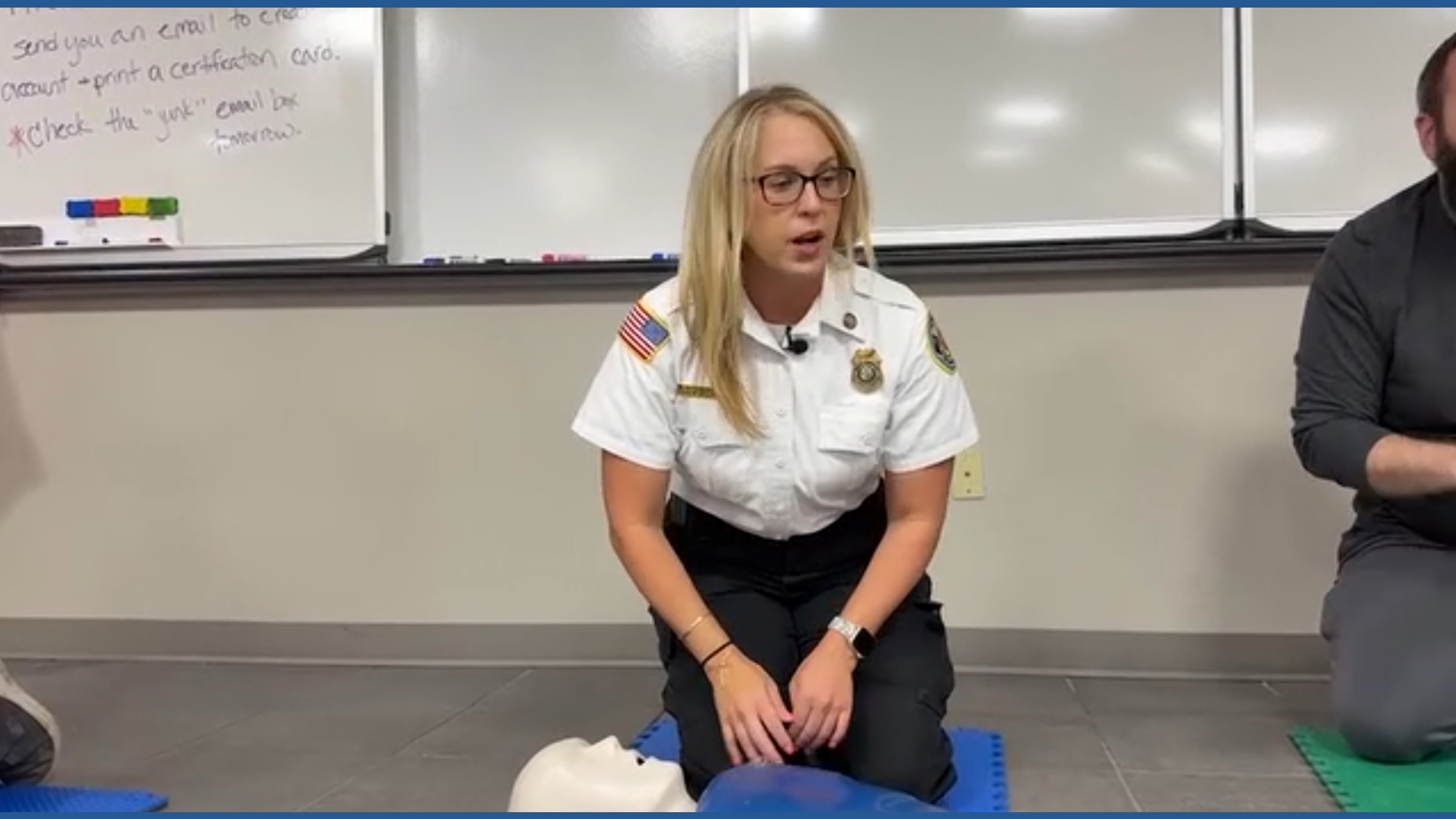 Class teaches CPR to the hearing-impaired