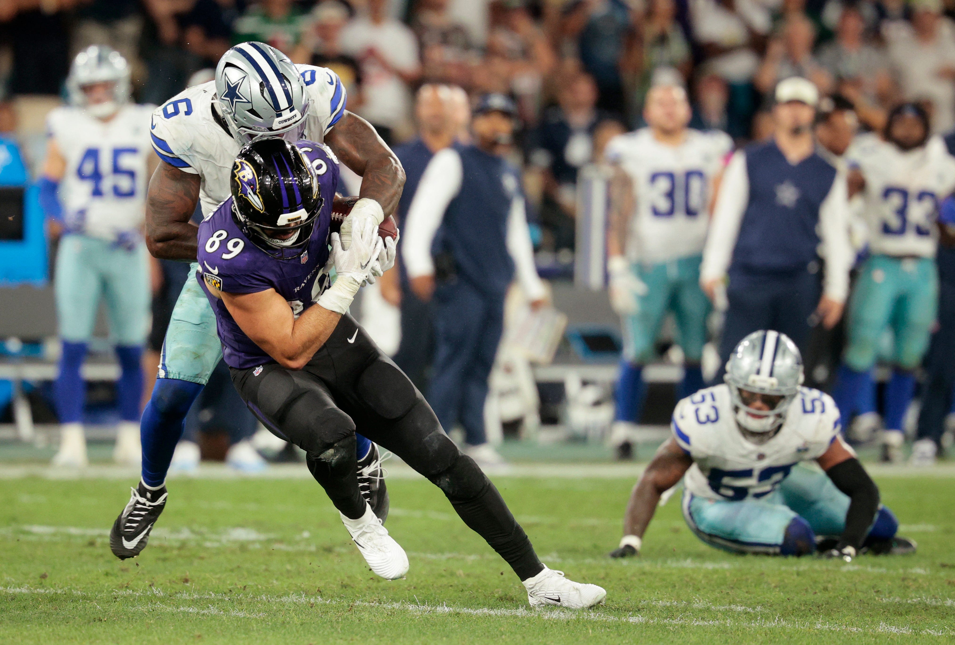 Mark Andrews held in check