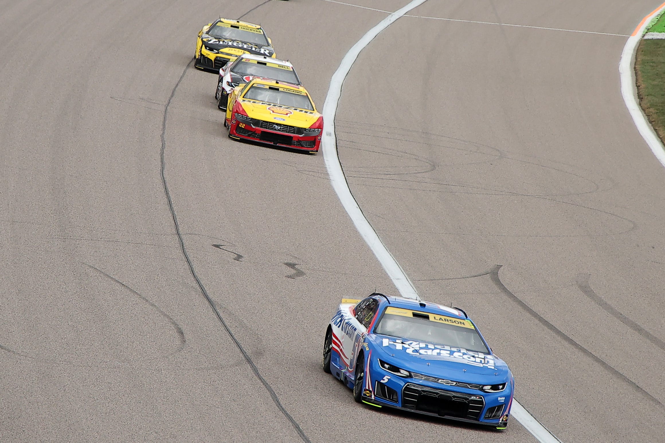 NASCAR Cup Series Kansas race live updates, highlights, leaderboard for ...