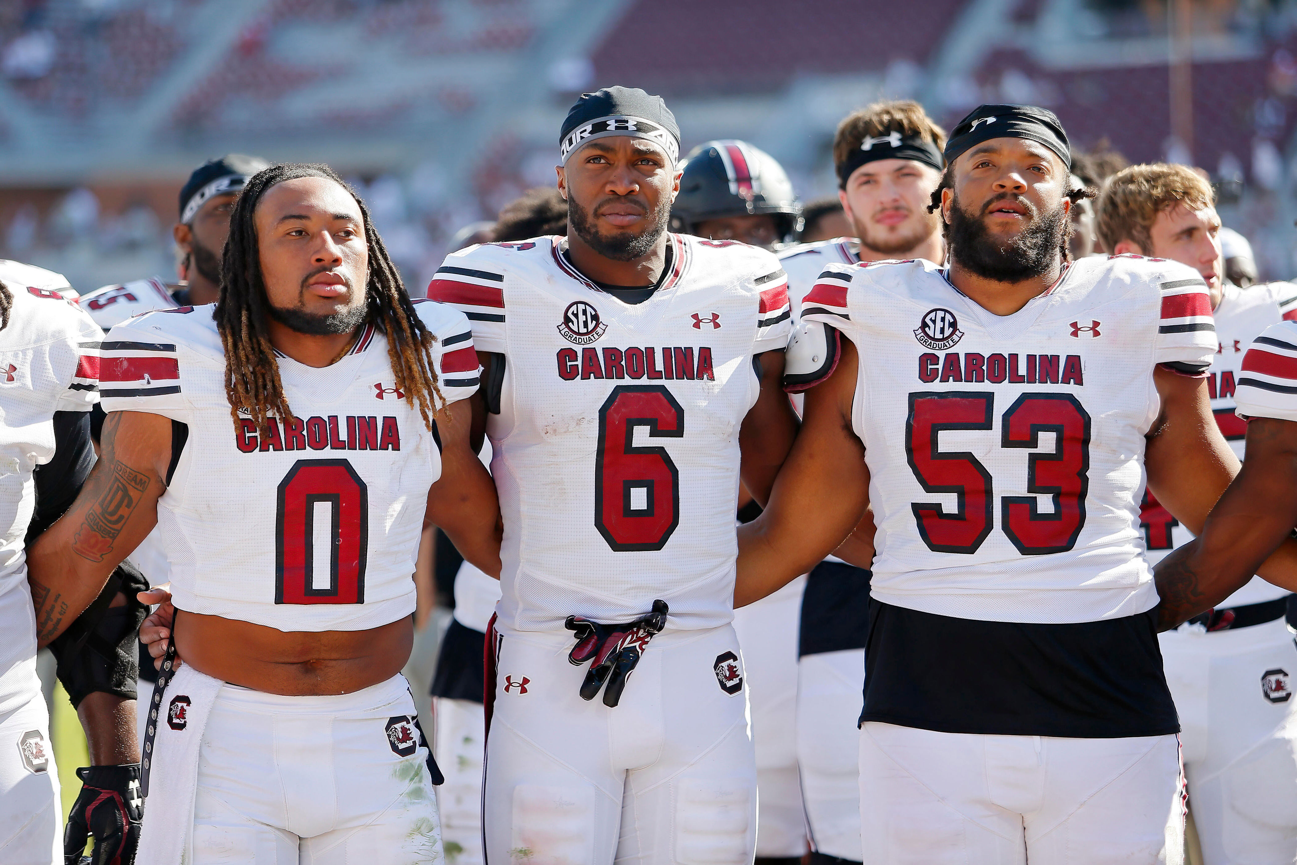 South Carolina EDGE Dylan Stewart suspended indefinitely after Alabama loss