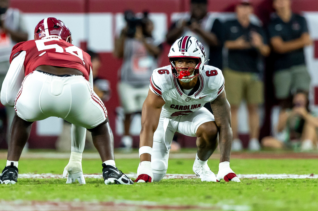 South Carolina's Dylan Stewart suspended indefinitely after throwing ...