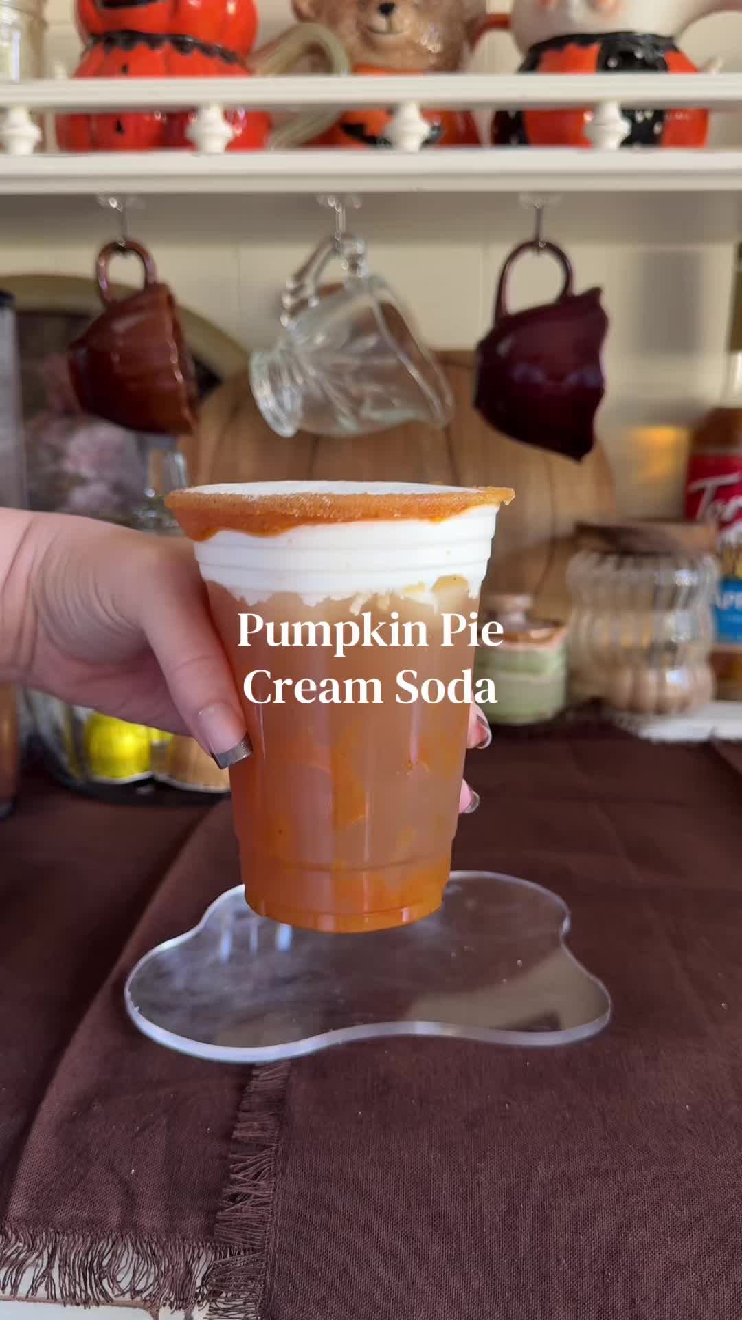 Creamy soda recipe inspired by dessert flavors