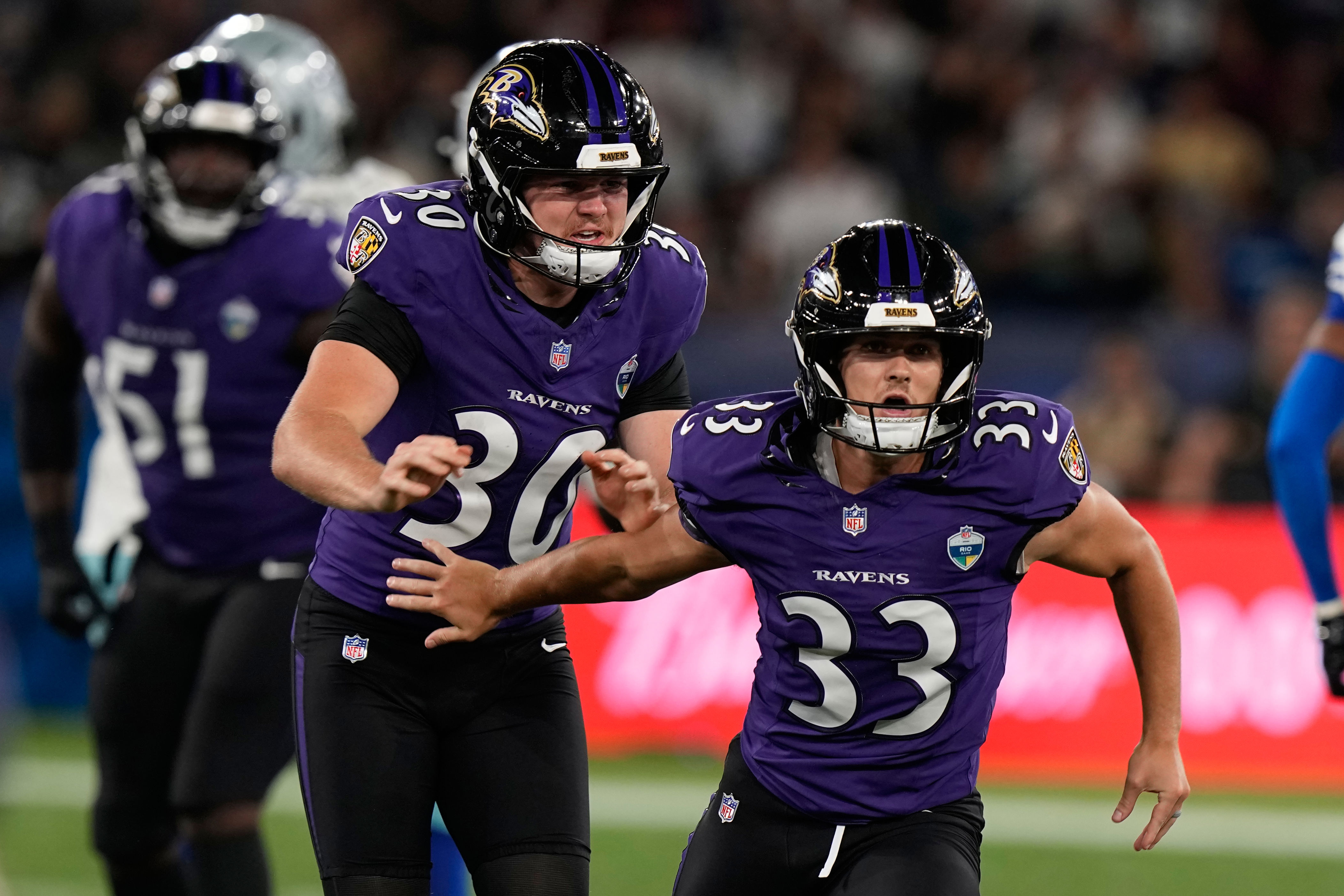 Tyler Loop's clutch 56-yard FG lifts Ravens over Cowboys, helps atone ...