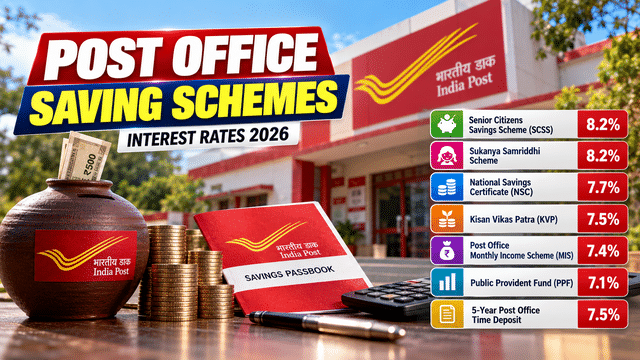 Post office saving schemes 2026: Interest rates, investment limits and ...