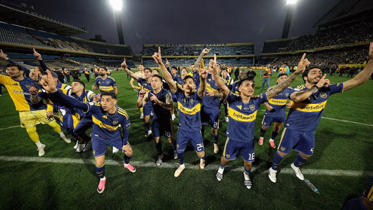 Boca festejó la clasificación ante Racing: las mejores fotos de la ...