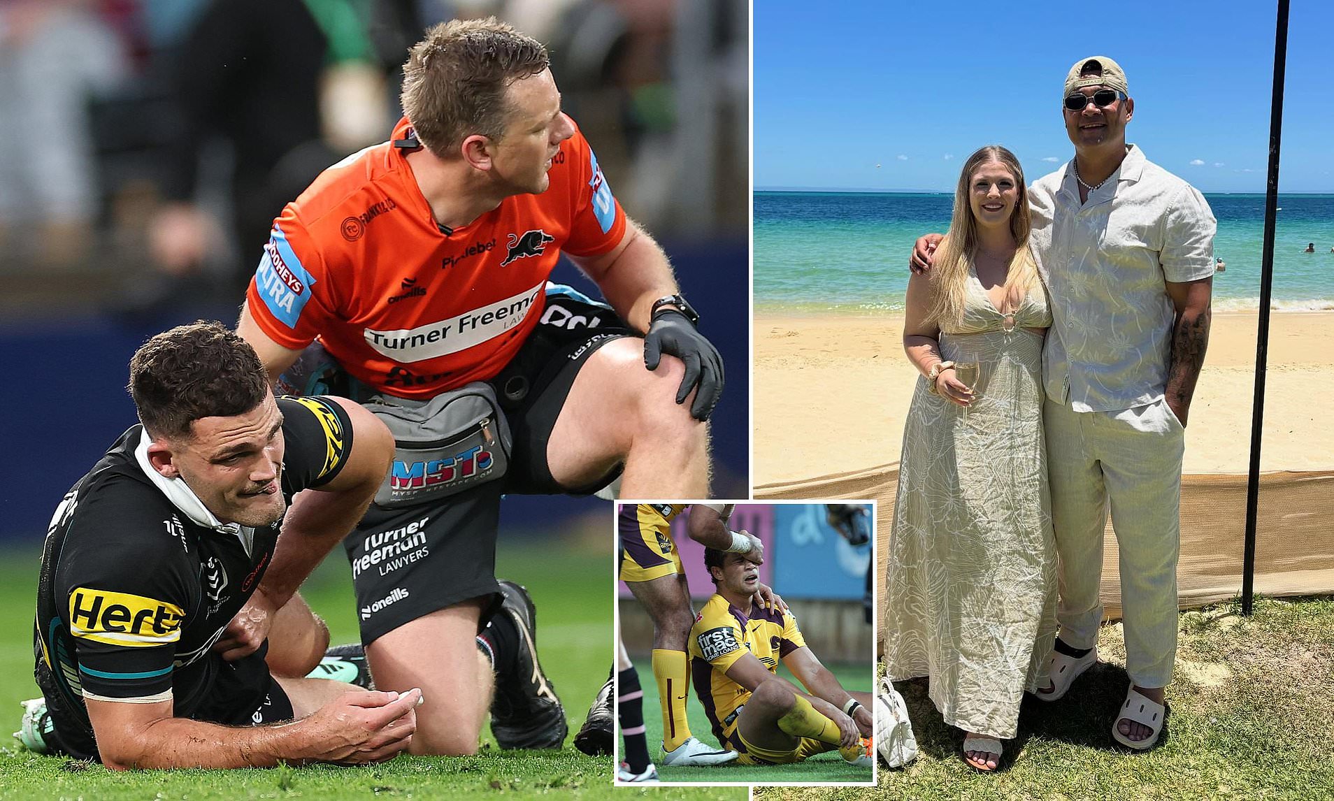 Glimmer of hope for Nathan Cleary after horror tackle left the NRL star ...