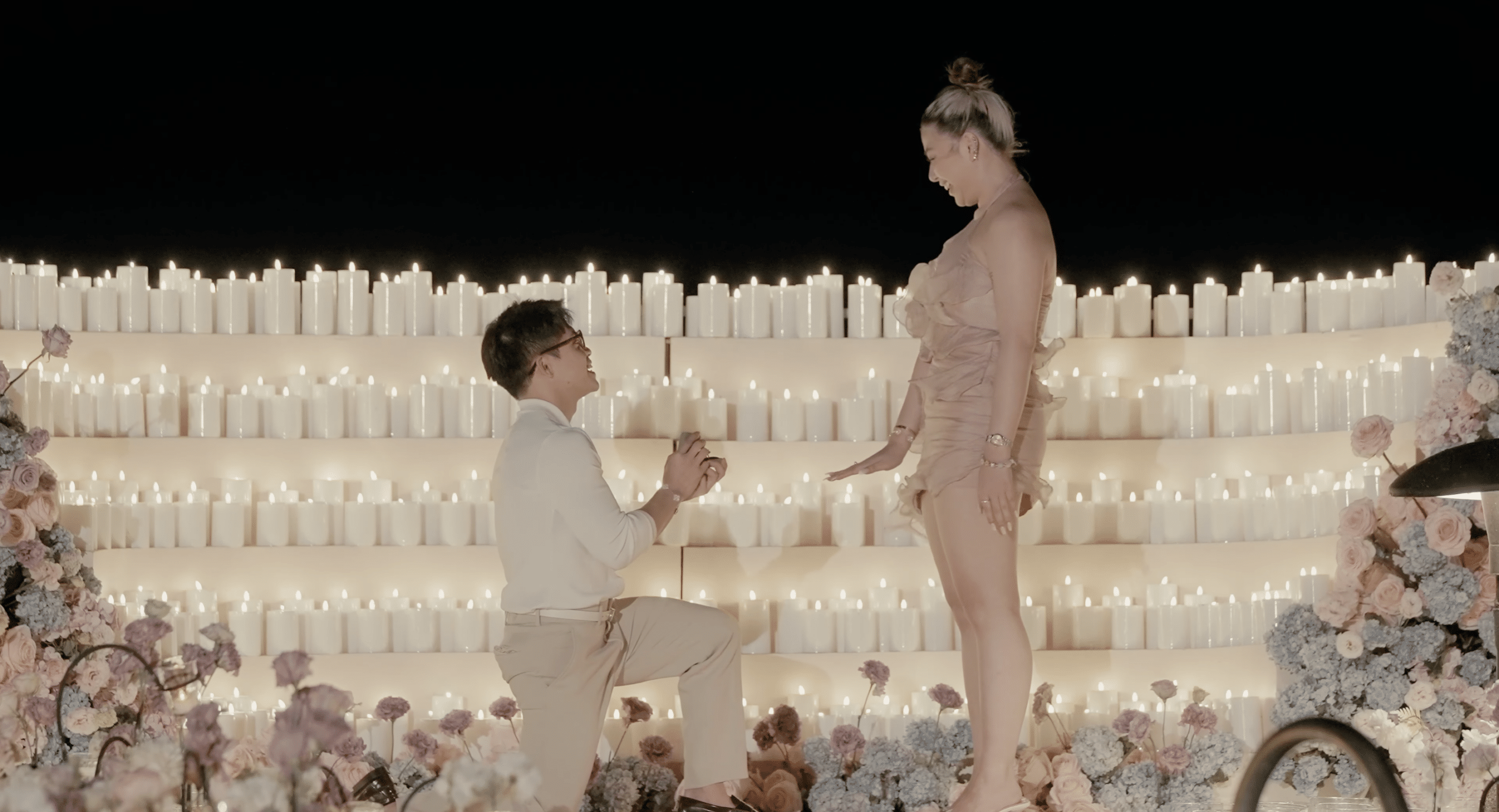 Carlos Yulo proposes to Chloe San Jose with two engagement rings