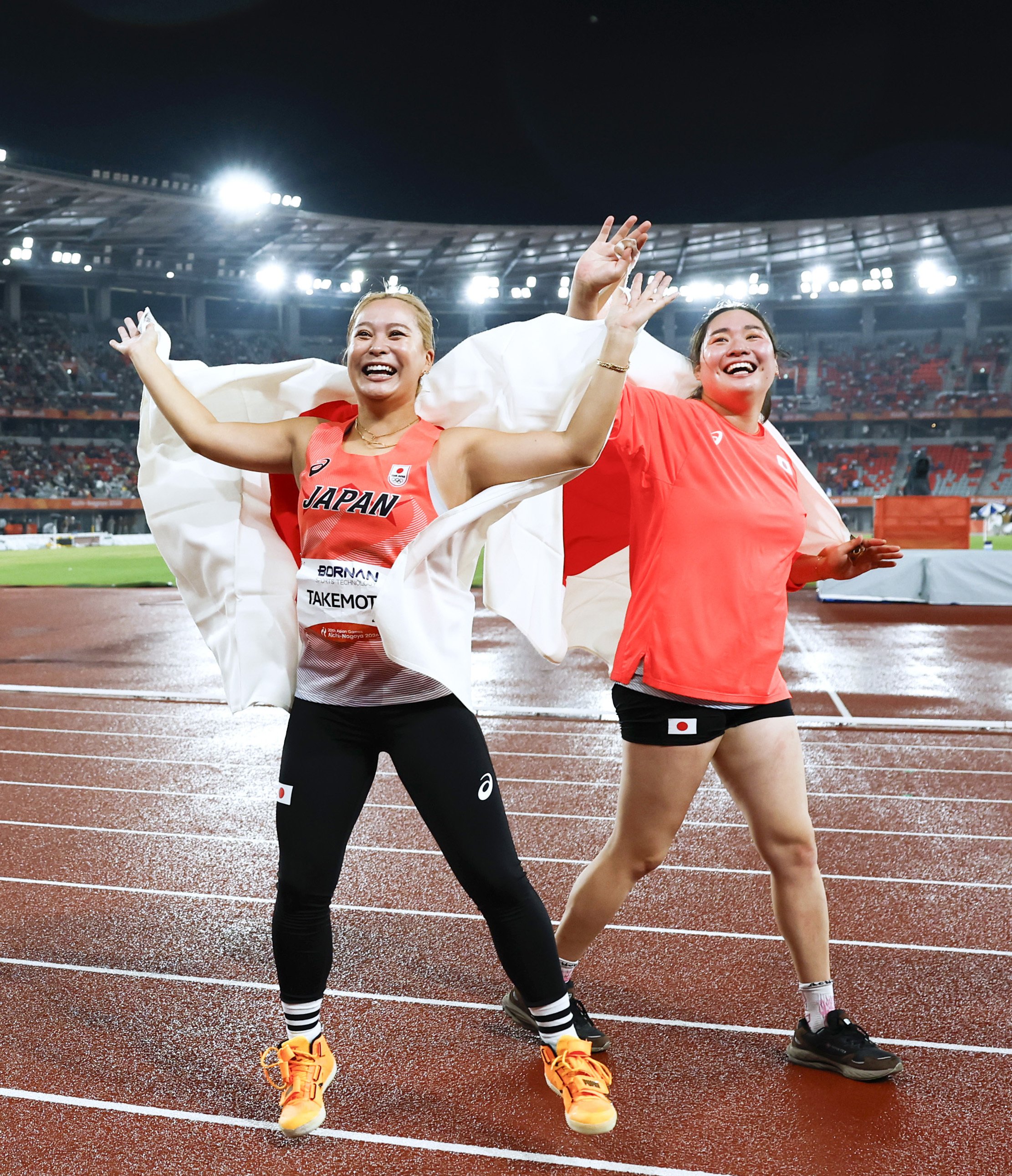 Kitaguchi takes Asian Games javelin silver, Japan goes 1-2 in hurdles