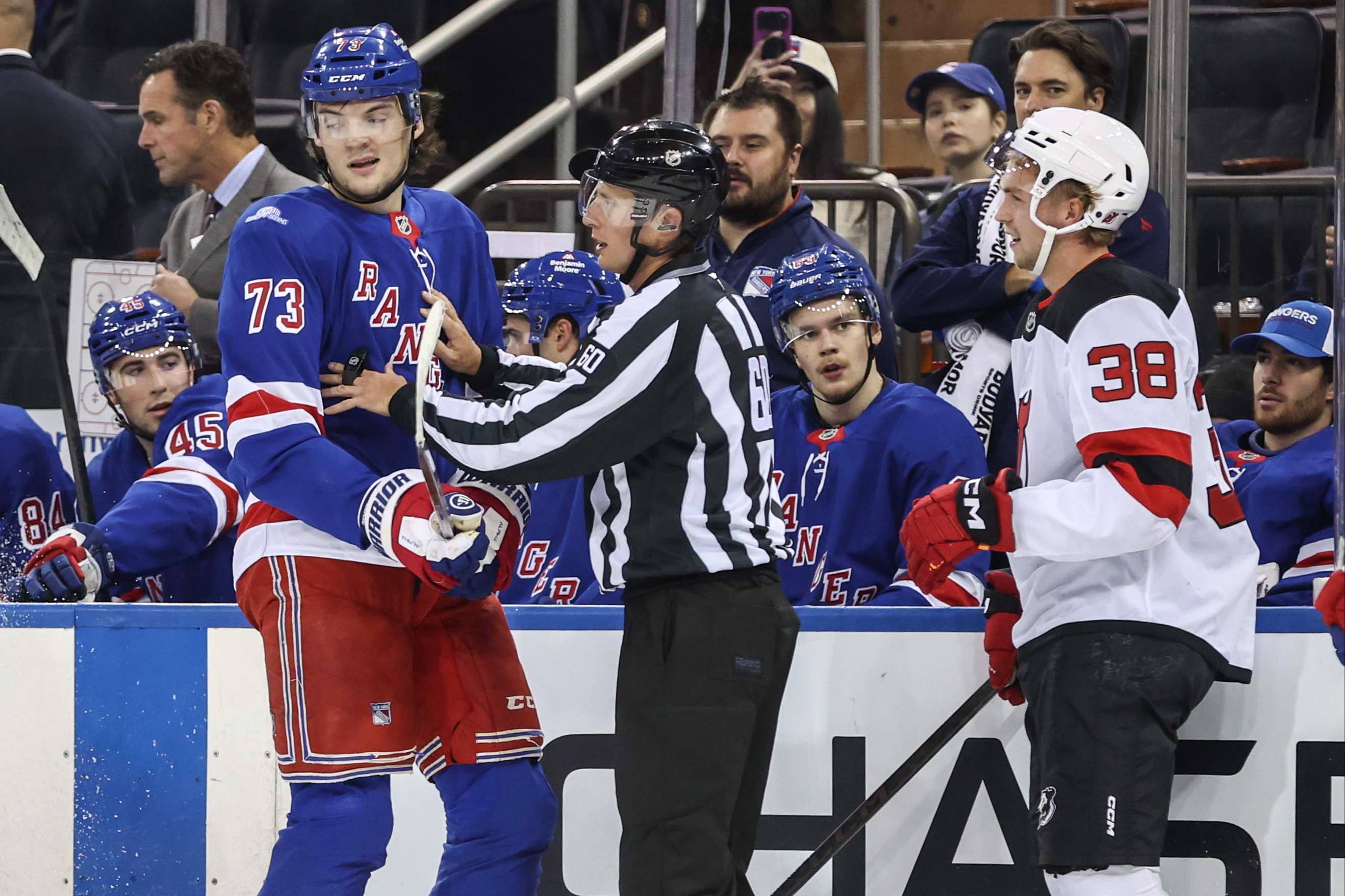 Matt Rempe to make Rangers’ opening night roster after hard-fought ...