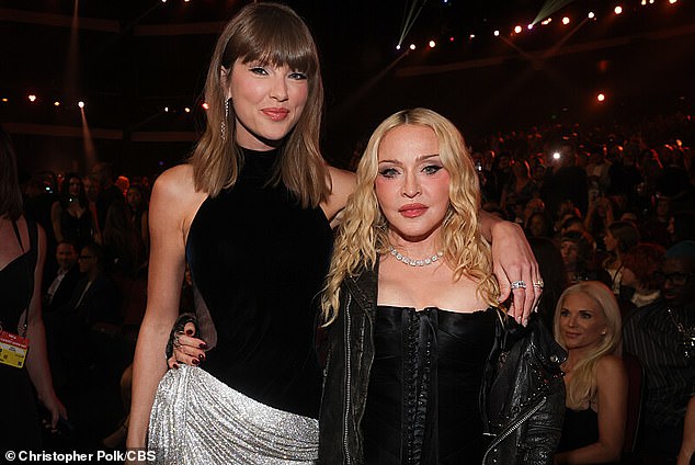 Queens of pop unite! Taylor Swift shares sweet moment with Madonna at ...