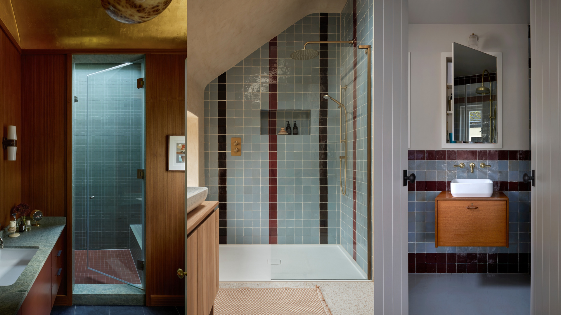 Okay, this unexpected tile color combination is in all my favorite ...