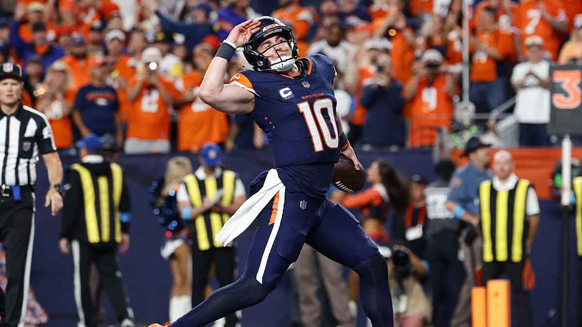 Broncos’ Bo Nix scores wild TD vs. Rams after controversial review