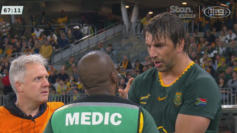 Springboks coach denies sideline skulduggery in shock defeat