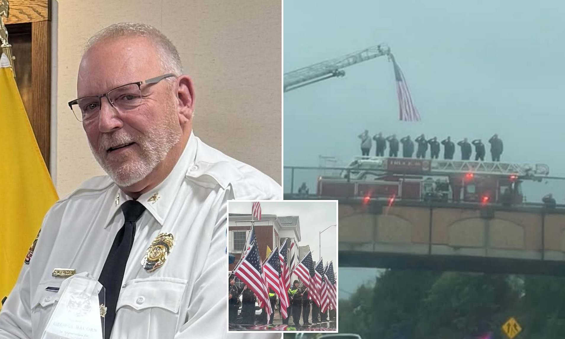 Beloved police chief dies after delivery truck driver crashes into his car