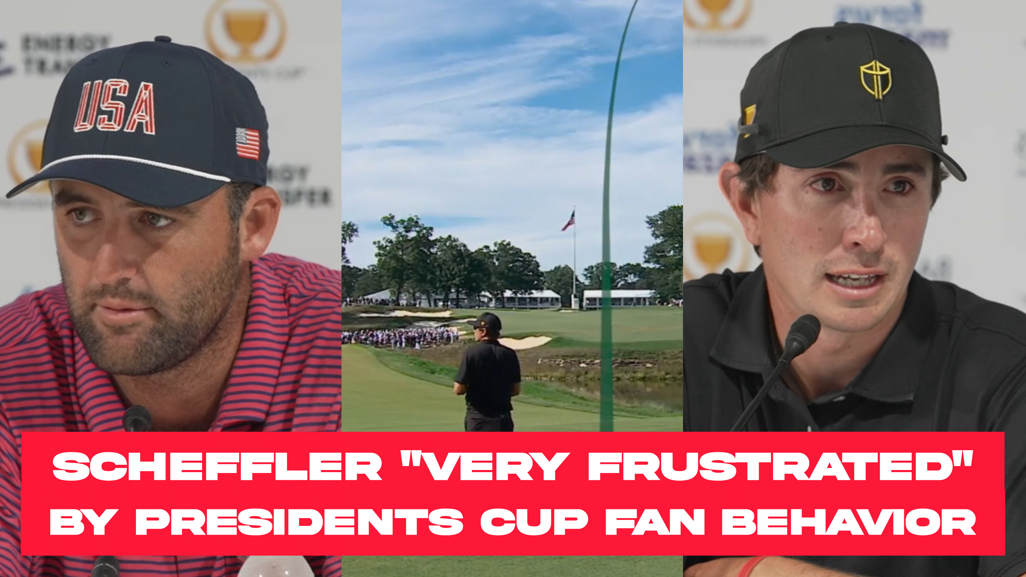 Class act Scheffler frustrated by Presidents Cup fan incident with Nico ...