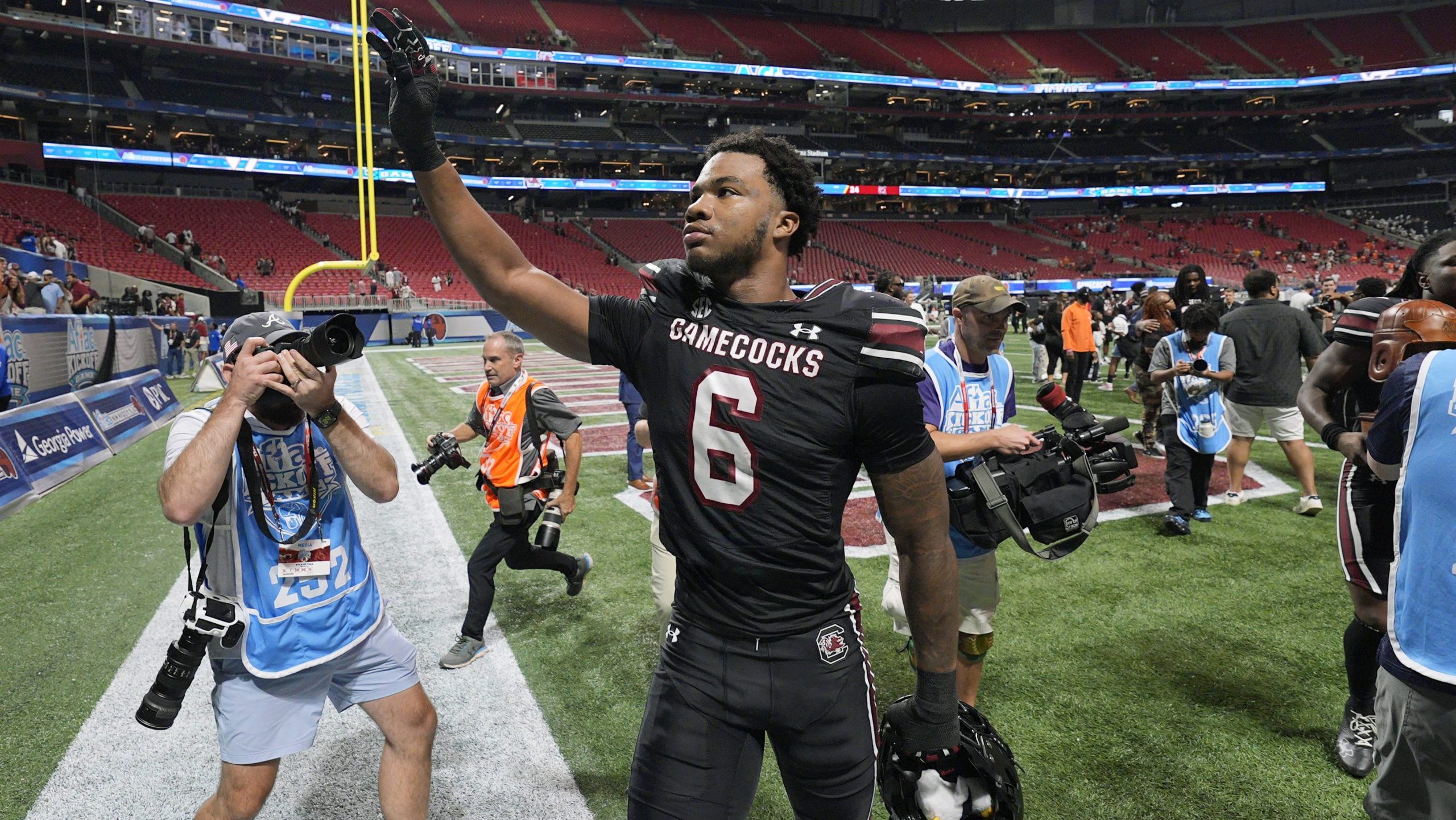 South Carolina's Dylan Stewart suspended indefinitely after punching ...