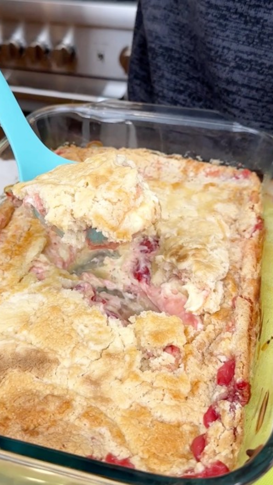 This cherry cheesecake dump cake is the easy dessert everyone will love