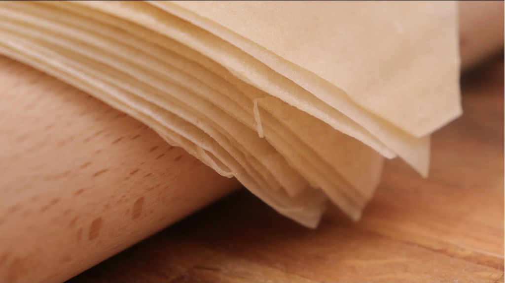 Homemade spring roll wrappers are easier than you think